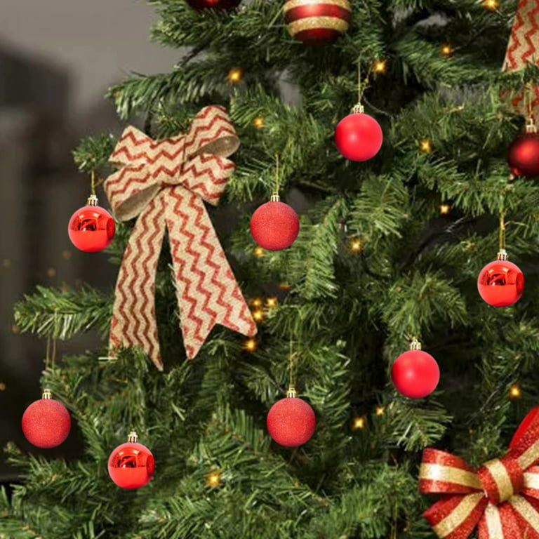Bkolouuoe 24PC Tree Ornaments Ornaments Christmas Balls