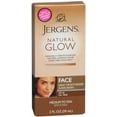 Jergens Natural Glow Daily Facial Moisturizer SPF 20, Medium To Tan