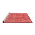 thumbnail image 2 of Ahgly Company Machine Washable Indoor Rectangle Abstract Red Modern Area Rugs, 5' x 8', 2 of 4