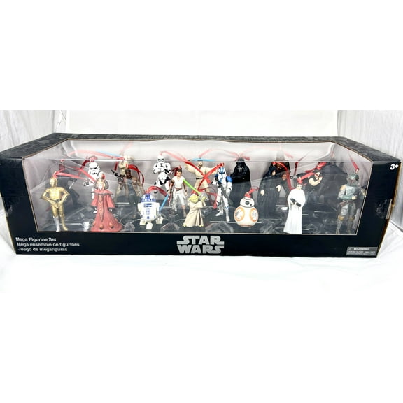 Disney Star Wars 20pc Custom Christmas Ornaments Vader R2-D2 Maul Chewie Yoda Leia Luke Skywalker Han Obi Wan Boba Fett