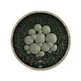 thumbnail image 7 of Charcoal Gray, Hollow Ceramic Fire Balls | Mixed Set of 18, 7 of 7