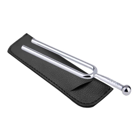 Durable Violin Guitar Tuner Device with Cleaning Cloth Bag Accuracy Comfortable Teaching Tuning Fork for Classroom
