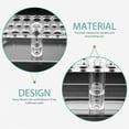 thumbnail image 3 of Shisuyan Household Eyebrow Pencil Rack Rectangular Acrylic 1Set 7.1x3.1in, 3 of 8