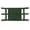 Hunter, variant on Gatsby 4-212584 36-48 in. Nylon Stall Guard with Closed Center - Red