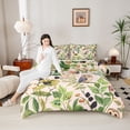 thumbnail image 4 of Castle Fairy Animal Owl Twin Comforter Sets,Tree Leaves Bedding Set, 4 of 8