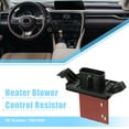 thumbnail image 2 of Calentador de resistencia del motor del ventilador HVAC para Chevrolet Malibu - Paquete de 1 negro rojo, 2 of 7