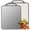 Silver, variant on Stainless Steel Cutting Board Non toxic cuttings board for kitchen Double Sided Food Grade,Kitchen Meat Butcher Block,with Handle and Sink Cutting Board (15.5"×12")