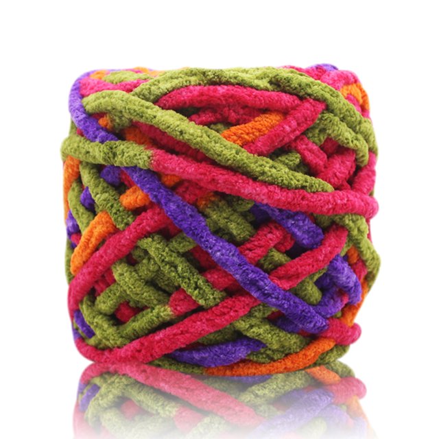 Bewildely Hilo de tejer de 100g, bufandas de hilo para tejer a mano, gorro, gorro, hilos de ganchillo tejidos a mano, accesorio de costura para Artesanía No.23 Bewildely HA009091-23