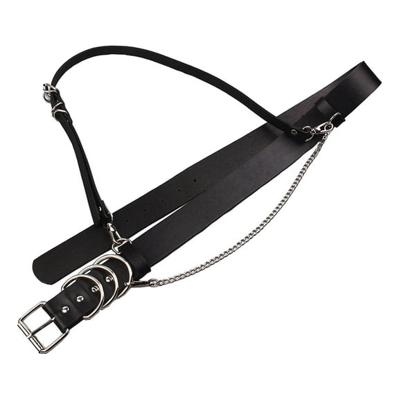 Waist Harness Belt Chest Belt Dance Costume Niche Clothing Accessories Gothic Waistband Punk Rock Belts for Women for Girls Dating