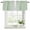 DarkSeaGreen, variant on Sage Green White Stripe Curtain Valances for Windows, Kitchen Valance Window Treatments Panel 2 Pack, Modern Rustic Vertical Striped Rod Pocket Short Curtains for Bathroom Bedroom 54 x 18 Inch