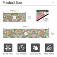 thumbnail image 3 of Yayeee Faucet Mat for Kitchen Sink 30" Diatomite Long Splash Guard Pad, Floral Pattern, 2 Pack, 3 of 7