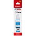 thumbnail image 1 of Canon GI-290 Cyan Ink Bottle for PIXMA MegaTank, Cyan, 1 of 1