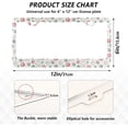 thumbnail image 2 of Doodle Paw Prints License Plate Frame - 2 Pack Universal Stainless Steel License Plate Holder with Screws & Chrome Caps, 2 Holes Car License Plate Cover for US Vehicles Decorative, 2 of 7