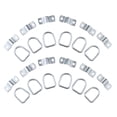 thumbnail image 1 of Paquete de 12 Anillos en Amarran Los s de para El Montaje Superficial de La Del Camión Del Remolque Cola Amarre del anillo en D del remolque, 1 of 6