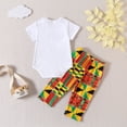 thumbnail image 4 of Coerni 2PCS New Born Baby Girl Clothes 3 6 9 12 Months Baby Summer Outfits Romper Pants Cute Toddler Girl Clothes Gift Set Hawaii Holiday Set, 4 of 6