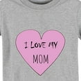 thumbnail image 3 of Mercatoo Toddler Baby Girls Summer Clothes Cartoon Heart Printing Tops Girls Holiday Outdoor Short Sleeve T Shirts Clothing, 3 of 3