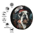 thumbnail image 4 of Vsdgher Pirate Bulldog On Deck for Spare Tire Cover, Tire Wheel Protector Wheel Cover Fit for Truck,Trailer,RV,SUV,Camper and Most Vehicle-14 inch, 4 of 6