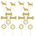 thumbnail image 2 of 24PCS Cake Topper Decorative Dog Bone Paw Cake Pick Cupcake Topper for Birthday, 2 of 10