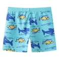 thumbnail image 3 of Odeerbi 7-16 Years Teen Boys Beach Swim Trunks with Swim Cap Set Hawaiian Print Swimming Trunks Quick Drying Swimsuit Shorts Fashion Summer Swim Shorts Two-piece Set, 3 of 8