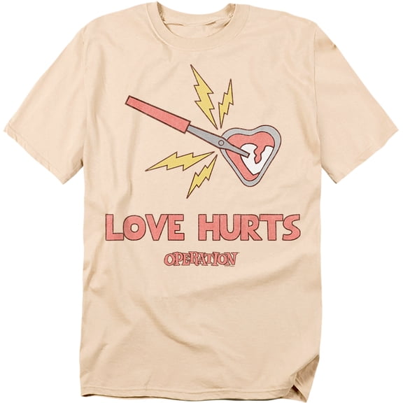 Operation T-Shirt Love Hurts Unisex Graphic Tee For Men & Women