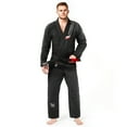 thumbnail image 2 of Hayabusa Ultra Lightweight Pearlweave Jiu Jitsu Gi, Black A1, 2 of 6