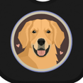 thumbnail image 4 of Inktastic Golden Retriever Dog Boys or Girls Baby Bib, 4 of 4