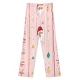 thumbnail image 3 of Christmas Style Printing Pajama Pants Loose Pajamas Female Breathable Home Trousers Leisure Sleeping Pants Large Size, 3 of 6