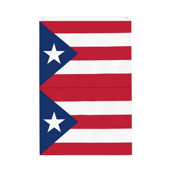 Flag 2x3ft Puerto-Rico Flag Double Printed Flag Banner Tapestry Dorm Room Home College Decor