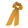 thumbnail image 3 of Cintas para el Cabello para Mujer Hair Scrunchie Ponytail Banda Elástico Decoración de Bolsos Fiestas Amarillo, 3 of 9