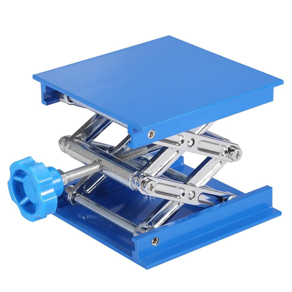 Meiyya Laboratory Lifting Platform Aluminum Oxide Laboratory Lifting Platform Stand Scissor Rack 150150250mm 1333g