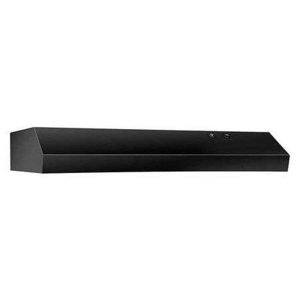 FRIGIDAIRE FHWC3025MB Range Hood,120V,1.06A,60Hz,7In dia.