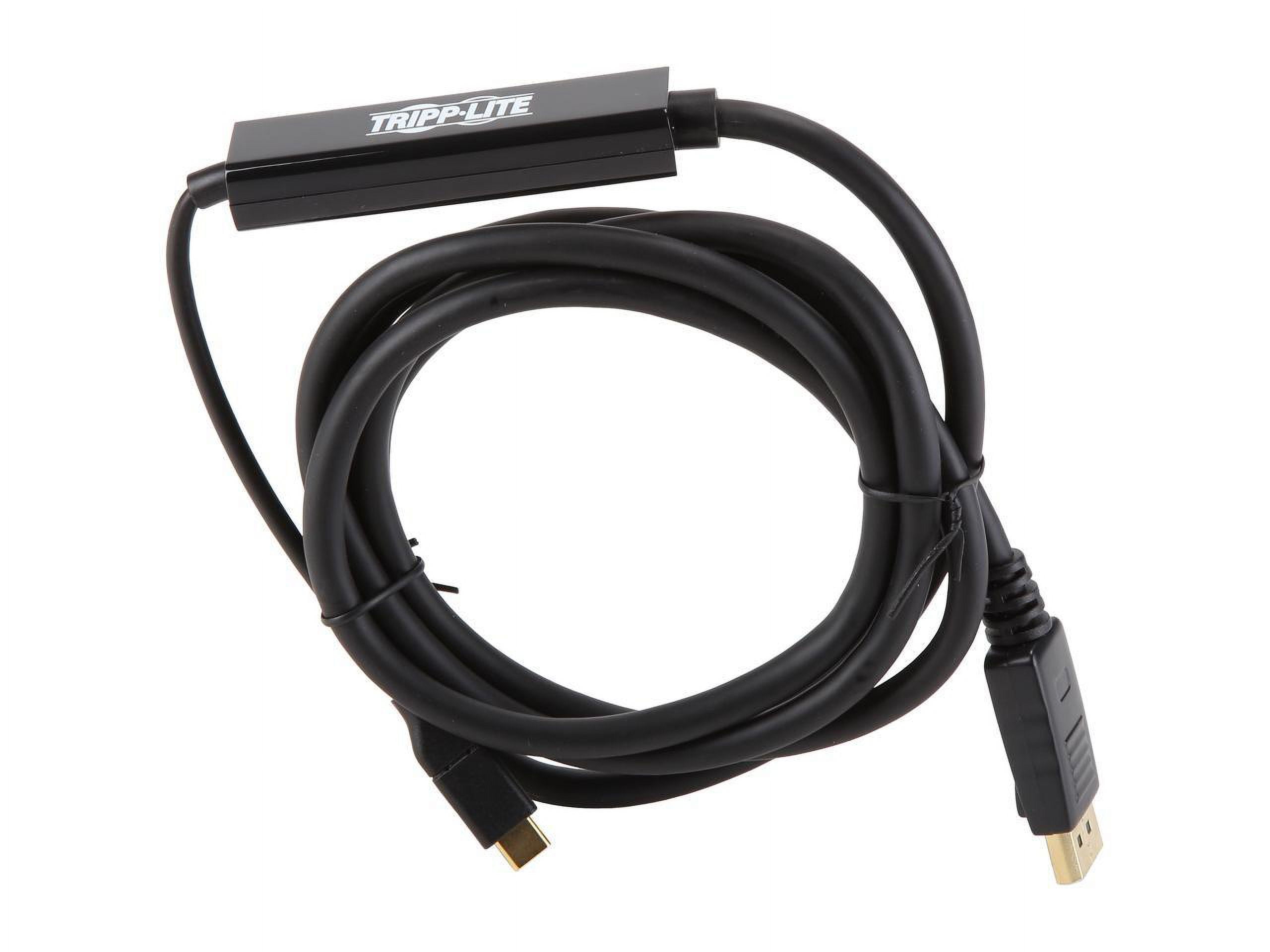 Tripp Lite USB-C to DisplayPort Cable, 4K @ 60Hz, Thunderbolt 3, 6 ft.