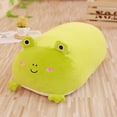 thumbnail image 1 of Soft Animal Cartoon Pillow Cushion Cute Fat Dog Cat Dinosaur Penguin Pig Frog Plush Toy Pillow Birthday Gift For Girls And KidsFrog90CM Deng Xun unisex, 1 of 2