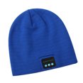 thumbnail image 1 of Gorro de punto unisex con Bluetooth 5.0 para hombre, mujer, deportes al aire libre, música inalámbrica, gorro de manos libres, azul Methold DZ4000-03, 1 of 2