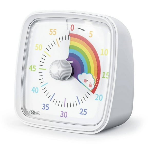 DEBGFS Visual Timer Visual Timer for Kids Timer for Kids White Style1
