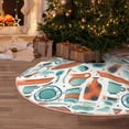 thumbnail image 5 of Bingfone Christmas Tree Skirt Mat Christmas Decoration Interior 36" -Cute Tableware, 5 of 6