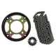 thumbnail image 1 of Engrane 47X15 Cadena 428Hx132L Set Honda Cb160F Invicta (17-25) Roda, 1 of 3