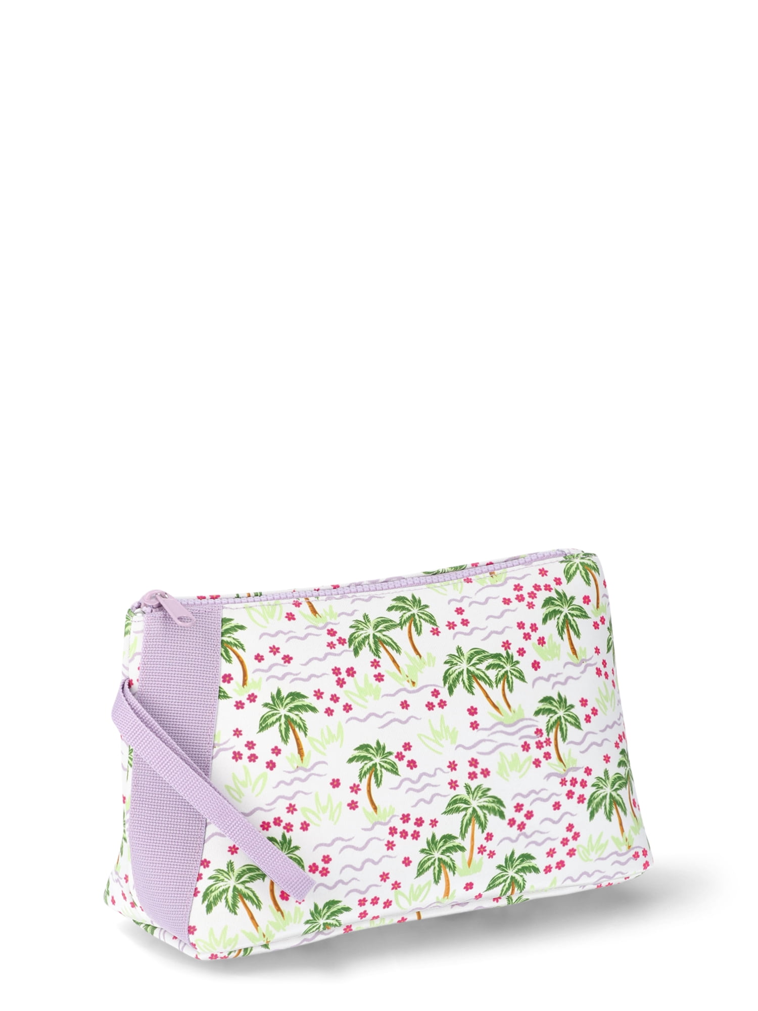 No Boundaries Triangle Beach Pouch, White Palm, Women’s