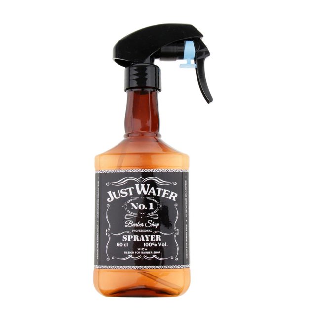 Recipiente Rellenable De La Botella De Spray Vacía Para Aceites Esenciales, Productos De Limpieza O Aromaterapia - Rociador De Gatillo Negro Duradero Baoblaze Botella pulverizadora de peluquería