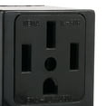 thumbnail image 3 of Leviton 55050 Single-Surface Range Mounting Receptacle, Black, 3 of 6