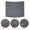 thumbnail image 4 of Riwcyla RV Step Covers, 3 Pack 20'' Wide Camper Step Covers for Radius for Radius, Adjustable RV Step Rug Carpets Fit 8,11'' Deep RV Stairs, Gray, 4 of 6