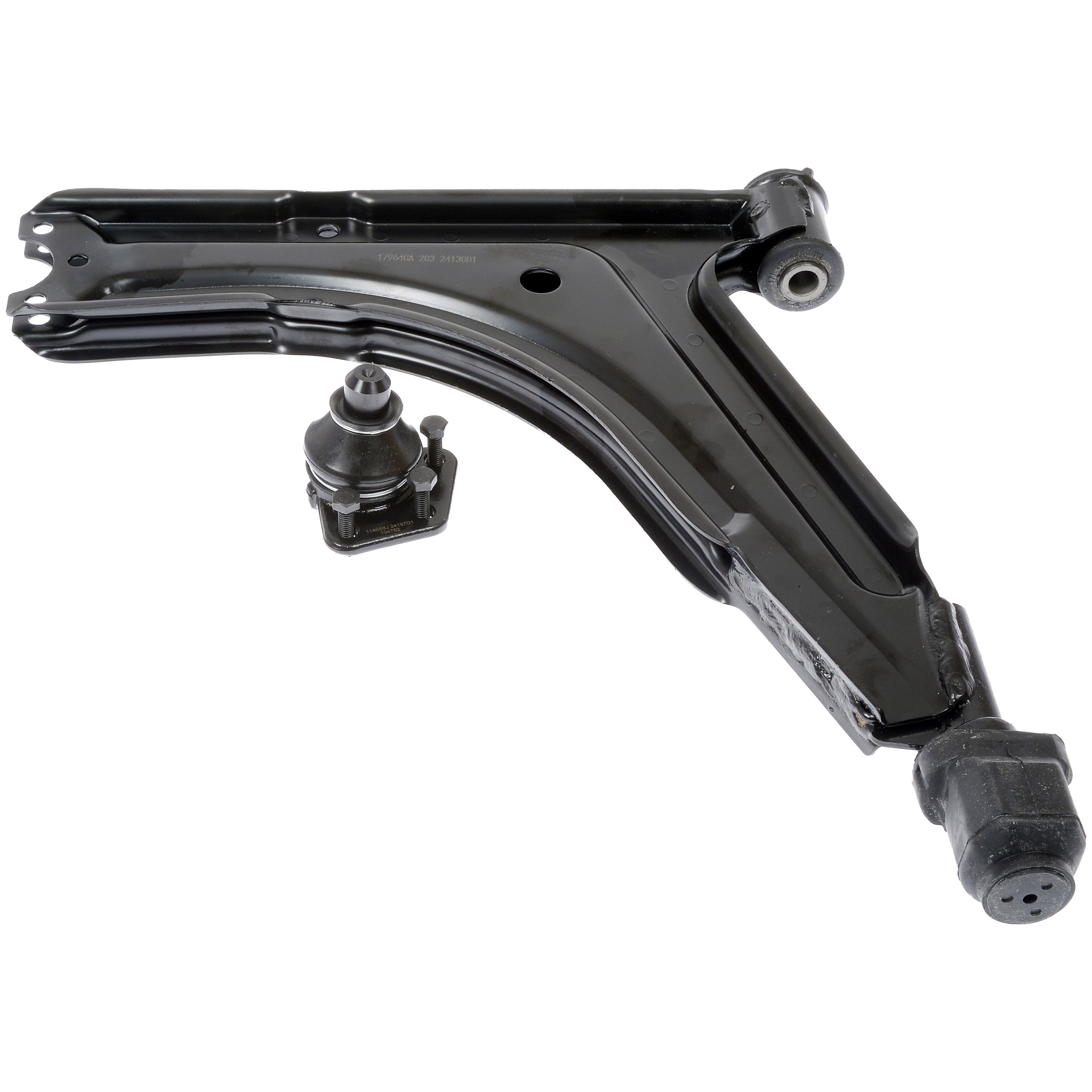 Dorman 521-584 Front Lower Suspension Control Arm for Specific Porsche / Volkswagen Models, Black Fits select: 1975-1984 VOLKSWAGEN RABBIT, 1983-1985 PORSCHE 944