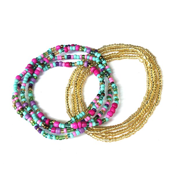 Waist Beads Chains Elastic Bikini Chains Bracelet Jewelry for Beach