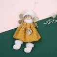 thumbnail image 2 of Christmas Angel Doll Hanging Ornament, Cute Elk Plush Angel Ornaments for Christmas/Holiday/Party/Wedding（pink）, 2 of 3