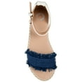 thumbnail image 5 of Journee Womens Tristeen Espadrille Sandals, 5 of 10