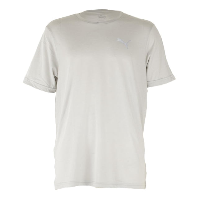Playera Puma Hombre Caballero Entrenamiento Cotton Feel gris XL