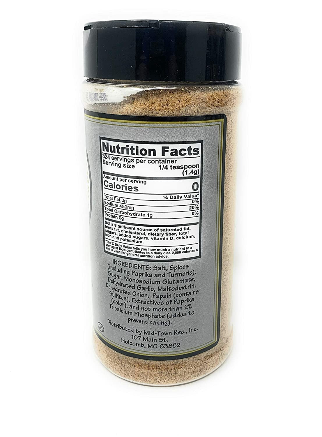 Strawberry's Backyard Steak Shake Seasoning, 16oz