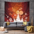 thumbnail image 2 of Tapiz decorativo de pared para árbol de Navidad, 150 x 130 cm, microtela, 2 of 2