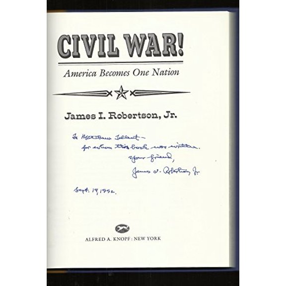 Pre-Owned Civil War!amer Becomes One Nat (Hardcover) 0394829964 9780394829968