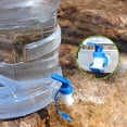 thumbnail image 4 of Portable Water Tank with Faucet Large Capacity Camping Water Jug with Handle Clear Outdoor Water Storage Container for Hiking, Sports Events Multi-Purpose Drinking Water Bucket with Easy-Flow Spigot, 4 of 4